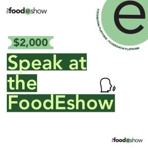 Speak at the FoodEshow